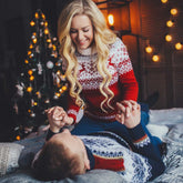 Lesmart Reindeer Ugly Christmas Sweater